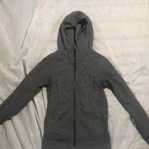 Lululemon Gray and black hoodie